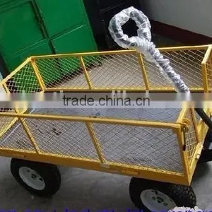 Folding Beach Wagon Garden Tool Cart thumbnail-1