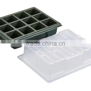 2016 New Model 12holes Seeding Tray With Transparent Lid thumbnail-5