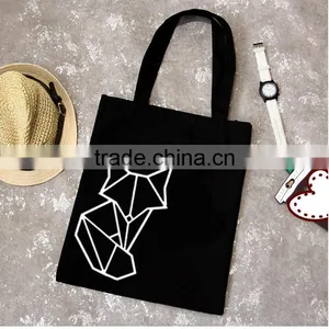 Promotional Eco Friendly Natural Handled Organic Custom Printed Cotton Canvas Foldable Shopping Bag Tote Bag thumbnail-4