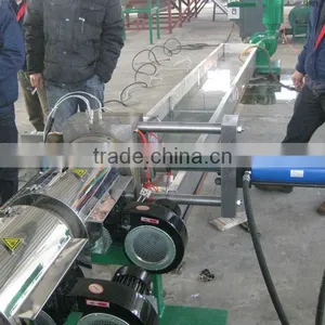 2016 Newest Pelletized Hdpe Plastic Flakes Granulating Machine Line thumbnail-4