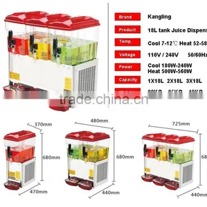 New Design Juice Dispenser 18L Beverage Cooling Machine thumbnail-2