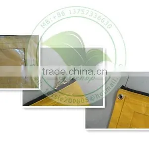 High Quality Yellow PVC Fabric Document Bag thumbnail-2