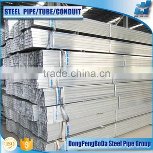 gi Square Section 100x100x1.4mm Pipe Steel Pre Galvanized thumbnail-1