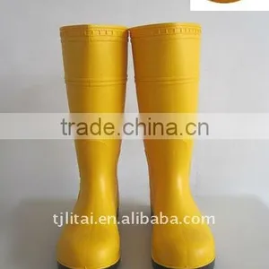 2015 HOT Rain Safety Work Shoes Boots,PVC Mining Safety Boots With Steel Toe thumbnail-3