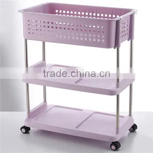 Household Storage 2 Tier Basket for Closet Office Garage Kitchen and Bathroom thumbnail-4