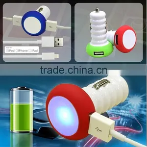 Portable 12V Dual Usb Battery Car Charger thumbnail-1