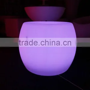 LED Remote Furniture Drum Chair/LED Waterproof Drum Chair/Hot Sell LED Rechargeable Drum Chair/LED Outdoor Lawn Drum Chair thumbnail-2