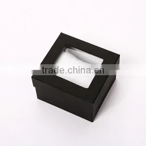 Paper Watch Gift Box With Clear Window Lid thumbnail-1