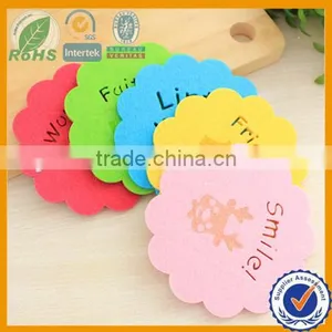Houseware Felt Coasters/wool Felt Coasters/nonwoven Fabric Coasters thumbnail-1