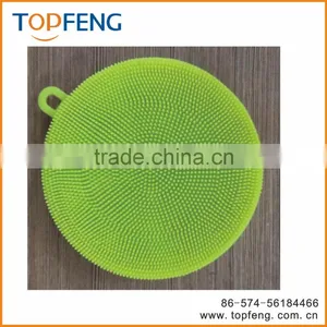 Silicone Cleansing Pad, Silicone Wipe, Silicone Cleaning Pad, Silicone Brush thumbnail-1