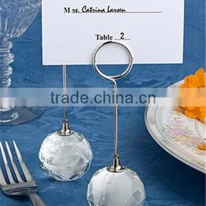 Wholesale Diamond Crystal Wedding Place Card Holder thumbnail-1