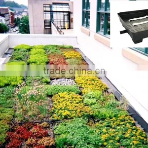 Plastic PP Module Flower Planters for Rooftop of Building thumbnail-1