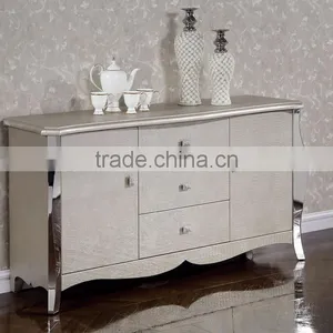 Unique Dining Cabinet With Stainless Steel Legs MDF Panel for Kitchen Furniture thumbnail-2