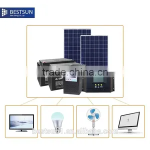 BESTSUN BFS-500W Top Selling Off-grid Solar Power System Home for Sale thumbnail-6