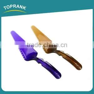 Toprank SGS Inspection Accepted Wholesale Food Grade Plastic Wedding Party Cake Knife Server Set,Cake Cutter Cake Knife thumbnail-1