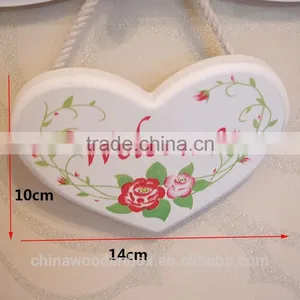 2016 Creative Decoative Wood Door Hanger/doorplate for Birth Gift/home Accessories With Factory Price thumbnail-2