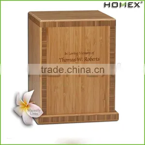 Bamboo Eco Friendly Cremation Urn Ashes Urn Homex BSCI/Factory thumbnail-1