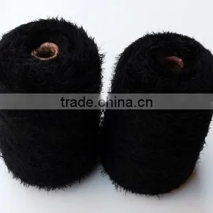 100%Polyamide/Nylon Fancy Feather Yarn For Knitting thumbnail-1