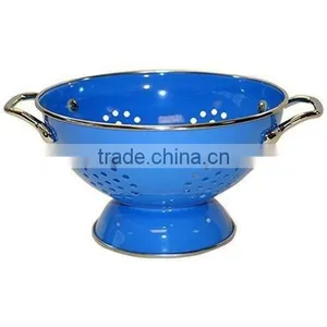 Galvanized Anti-rust Fruit Colander thumbnail-1