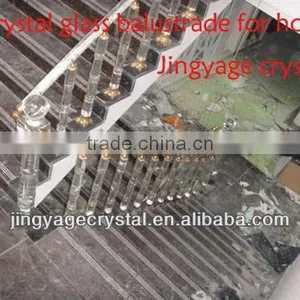 Crystal Glass Balusters For Stairway Decoration thumbnail-1