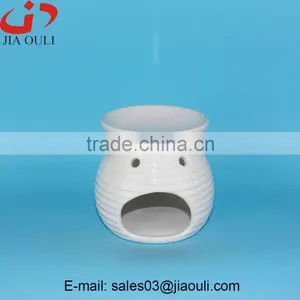 Wholesale Aroma Burner Black and White Ceramic Oil Warmers, Incense Holder thumbnail-6