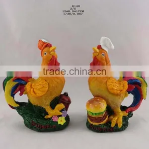 2017 Resin New Year Chicken Ornament thumbnail-2