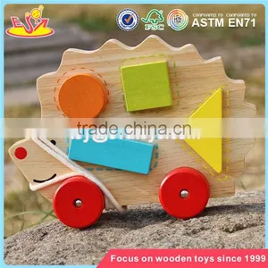 Wholesale Children Animal Toys Wooden Magnetic Blocks Top Fashion Kids Wooden Magnetic Blocks W05B133 thumbnail-4