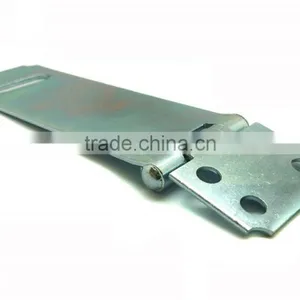 Heavy Duty Hinge Steel Hasp With Staple Set 3-1/2 Inch, Latch Lock, Door Hasp thumbnail-2