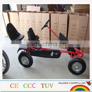 Two Seat 2 Person Pedal Cart Kart With CE Certificate thumbnail-1