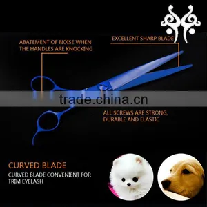 Different Types of Titanium Grooming Scissor for Puppy Cats Pets Store thumbnail-6