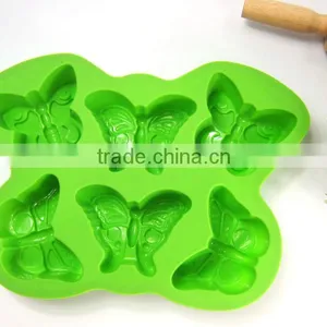 11004 Butterfly Shape Baking Silicon Cake Mould,animal Foot Print Silicone Baking Mould thumbnail-2