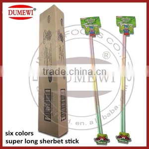 46g Wicked Gaint Sherbet Legs Straw Big Stick Candy thumbnail-1