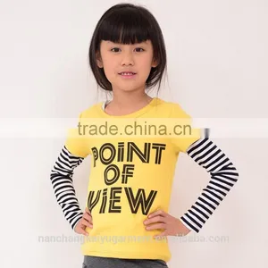 100% Cotton Kids T-shirt ,cheap Price Kids Clothing Wholesale thumbnail-1