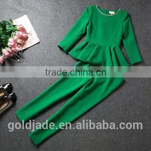 Modern Design Skirt Suit for Business Women Lady Girl thumbnail-2