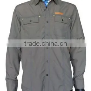 Quick-drying Removable Sleeve Shirt / Outdoor Casual Shirt / Fishing Shirt Sunscreen thumbnail-4