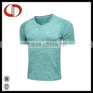 Custom v Neck Blank Dry Dit Mens Running Shirts thumbnail-1