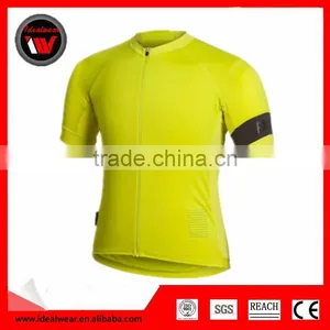 Team Cycling Jersey - Mens XL Extra Large - Chartreuse / Charcoal Yellow BNWT thumbnail-1