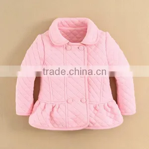 MOM AND BAB Newest Long Sleeve Cotton Patterns Kids Wholesale Clothing, Girls Cotton Knitted Jackets thumbnail-1