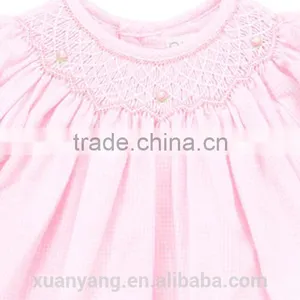 Pink Style Wholesale Girls Clothes Kids Smocked Clothing Children Boutique Christmas Outfit thumbnail-2