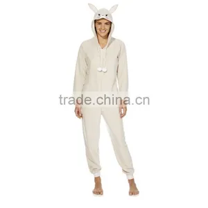 Fashion Lovely Women Cotton Flannel Animal Pajamas Plain Adult Onesie thumbnail-1