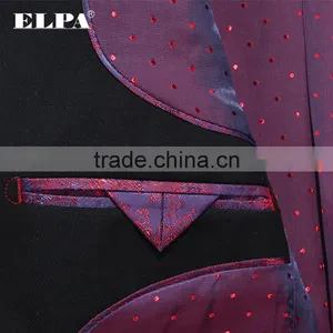 ELPA Latest Designer 3 Piece Kids Fashion Suits Black Boy School Uniforms Wholesale thumbnail-5