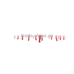 Silicone Halloween Blood Choker Necklace Red 31.5cm Long thumbnail-3