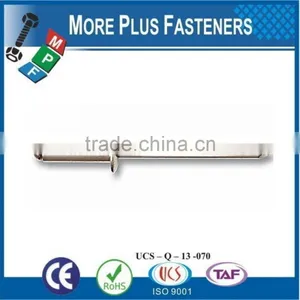 Made in Taiwan Aluminum Large Flange Anodized Stainless Steel Blind Rivet thumbnail-6