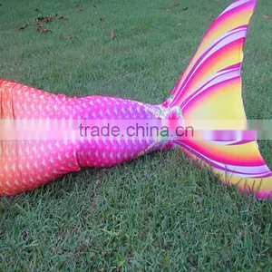 Girls Theme Party Pool Party Theme Party Swimwear Novelty Flower Mermaid Tail Swimwear thumbnail-1