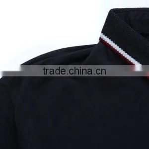 Summer Men Short Sleeve Custom Dry Fit Polo Shirt thumbnail-3