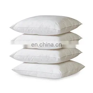 Set of Four Hypoallergenic Microfiber Pillows Cushion Insert thumbnail-1