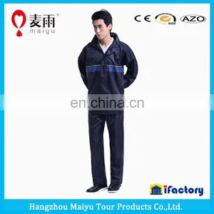 Maiyu Hood Rainsuit With Reflective Tape, Waterproof Suit for Women thumbnail-2