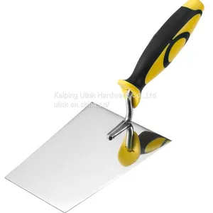 Carbon Steel Bricklaying Trowel With Wood Handle thumbnail-4