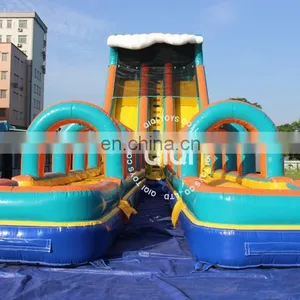Huge Inflatable Double Slide Water Gaint Slide thumbnail-2