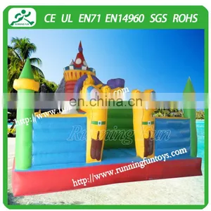 Christmas Inflatables Clearance Bouncy Castle, Customized Inflatable Fun City for Sale thumbnail-2